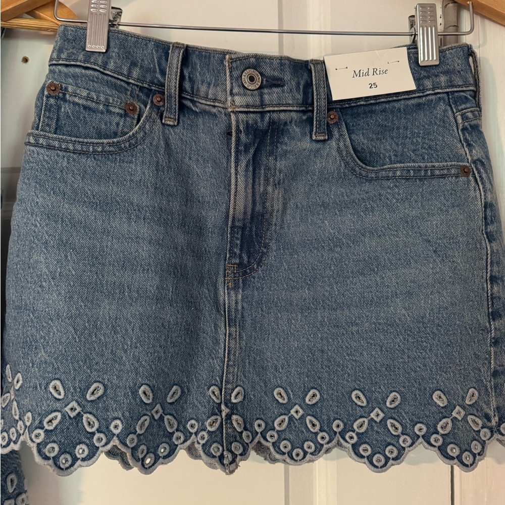 Abercrombie denim skirt set - Picture 2 of 4